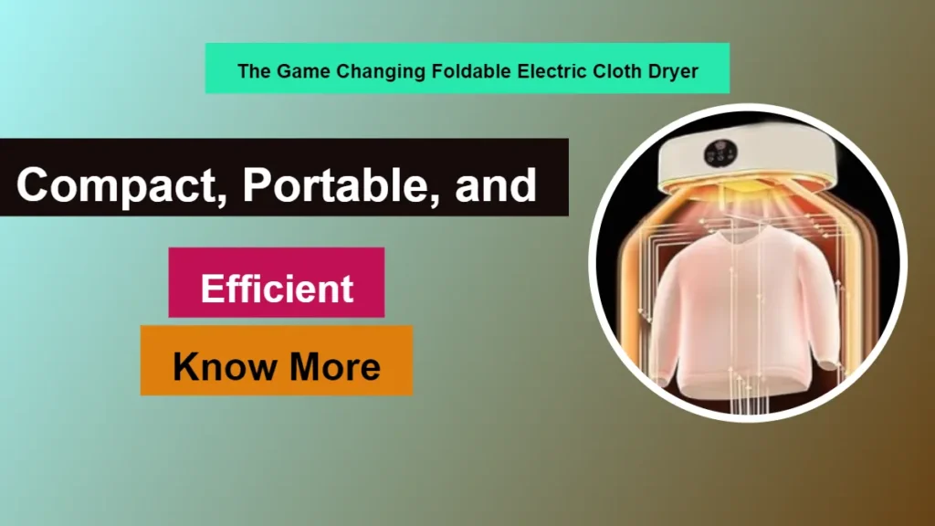 Foldable Electric Cloth Dryer